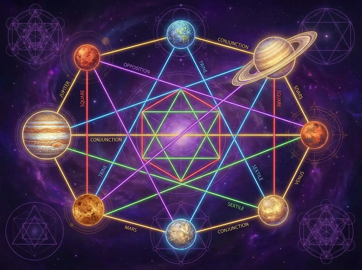 行星相位解读 - 伊大人香蕉在线观看 | 占星学进阶